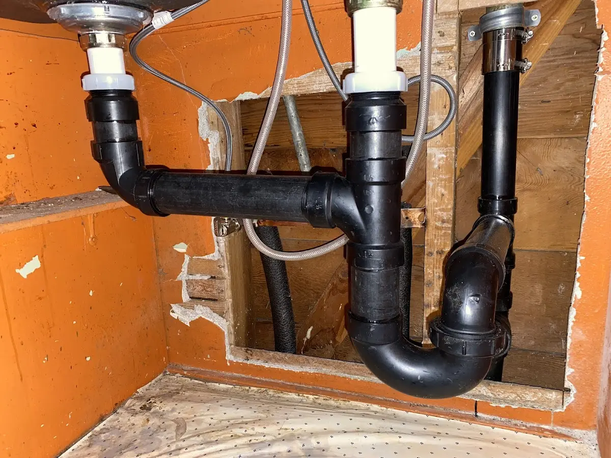 Professional Pipe Bursting equipment and tools on the job in Stoughton